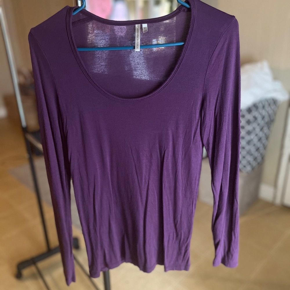 Banana Republic Purple Long Sleeve
